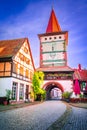 Gengenbach, Germany. Beautiful small city in Schwarzwald, Baden-Wurtemberg Royalty Free Stock Photo