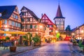 Gengenbach, Germany - Famous beautiful small town in Schwarzwald (Black Forest Royalty Free Stock Photo