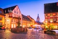 Gengenbach, Germany - Marktplatz and Niggelturm, Black Forest tourist region