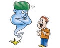 Genie Royalty Free Stock Photo