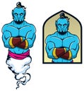 Genie Fantasy Mascot