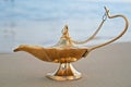 Genies lamp Royalty Free Stock Photo
