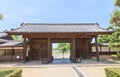 Genkansakigomon Gate of Marugame castle, Japan