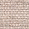 Genlte light beige linen canvas texture for your perfect new design project. Seamless pattern background. Royalty Free Stock Photo