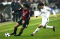 Gennaro Gatturo and Raul in action during the match