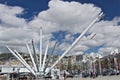 Genoa. The BIGO, panoramic lift