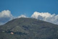 genoa communication antennae view landscape Royalty Free Stock Photo