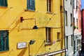 Genoa houses Royalty Free Stock Photo