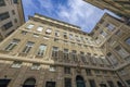 View of Giustiniani Palace in Genoa, Italy