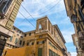 Beautiful views of old buildings and streets in Genoa, region of Liguria, Italy Royalty Free Stock Photo