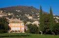 Villa Grimaldi Fassio in Genoa Nervi, inside Genoa Nervi Groppallo Park, Italy Royalty Free Stock Photo