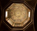 Interior of Saint Anne historic church Genoa