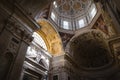 Interior decoration of San Pietro in Banchi Church in Genoa, Italy