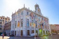 GENOA, ITALY - September 11, 2019: Palazzo San Giorgio - Palazzo delle Compere or St George Royalty Free Stock Photo