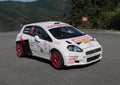 Genoa Italy-31st Rally Della Lanterna June 6th 2015: Fiat Grande Punto Abarth race car