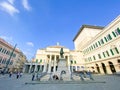 Genoa, Italy view of central square