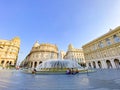 Genoa, Italy view of central square