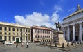 Panoramic view of the city center of Genoa, capital of Liguria p