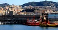 GENOA PORT, ITALY Royalty Free Stock Photo