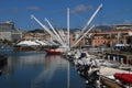 Genoa Porto Antico: The Porto Antico and the support arms of the entertainment facilities.