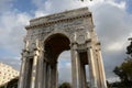 Genoa Victory Arch Memorial - Genoa Landmarks Royalty Free Stock Photo