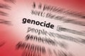 Genocide - Ethnic Cleansing Royalty Free Stock Photo