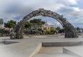 Genocide monument of Pontian Hellenism. Alexandras square at Piraeus,Greece Royalty Free Stock Photo