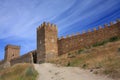 Genoese fortress Royalty Free Stock Photo