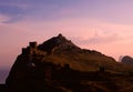 Genoese fortress, Sudak, Crimea, Ukraine, Europe Royalty Free Stock Photo