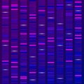 Genome science structure visualization, DNA test background