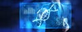 Genomics and Digital DNA Analysis in Business Technology Royalty Free Stock Photo