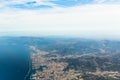 Genova, Italy - aerial view