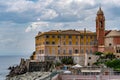 Genova Nervi historical village district houses