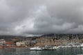Genova, Italy, Italia city, Port of Genova Royalty Free Stock Photo