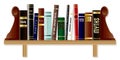 Genre Book Shelf Royalty Free Stock Photo