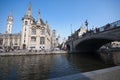 Gent canal Royalty Free Stock Photo
