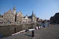 Gent canal Royalty Free Stock Photo