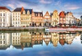 Gent, Belgium at day, Ghent old town Royalty Free Stock Photo