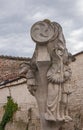 Janneke Statue on Brug der Keizerlijke Geneugten, Ghent, Belgium