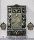 WW 1 monument in Ghent, Belgium