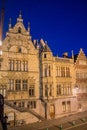 Gent Night Belgium Royalty Free Stock Photo