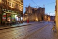 Gent. Old medieval houses.