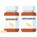 Gentamicin is an antibiotic used to prevent and treat a number of bacterial infections