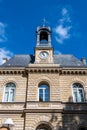 Exterior view of the town hall of Gentilly, France