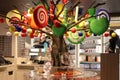 Genting Dream Cruise - candy shop inside the cruise - colorful candies - candy tree - Singapore tourism - luxury travel