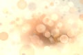 Gentle abstract background with bokeh effect in warm colors Royalty Free Stock Photo