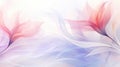 Gentle Abstract Floral Background, abstract illustration