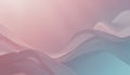 Gentle abstract waves in pastel pink and blue gradient for a serene backdrop Royalty Free Stock Photo