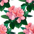 Gentle azalea pattern