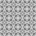 Gentle beautiful abstract seamless pattern on a white background in classical style illustration Royalty Free Stock Photo